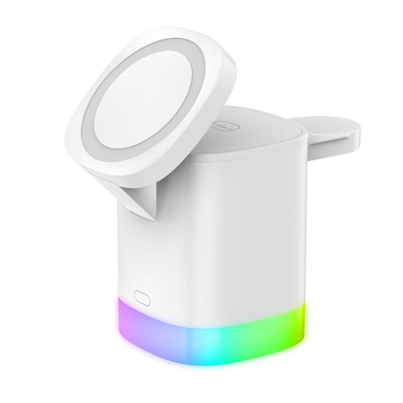 MagSafe Magnetic 3-in-1 Wireless Charger Bracket für Apple iPhone 14 Multifunktionales drahtloses Ladegerät