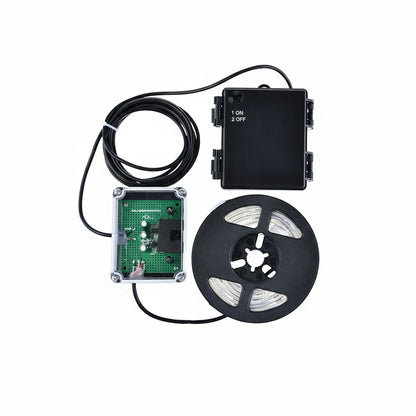 LED Basketballkorb-Licht – Induktions-Farbwechsel, Outdoor, batteriebetrieben