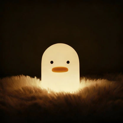 Dumb Duck Nachtlicht – Warmes Silikon-Schlaflicht für Kinder & Erwachsene