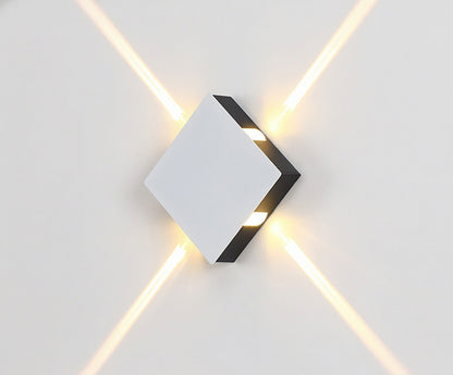 Outdoor Wandleuchte – Wasserdicht, Doppelstrahl-Spotlight für Hof, Eingang & Flur