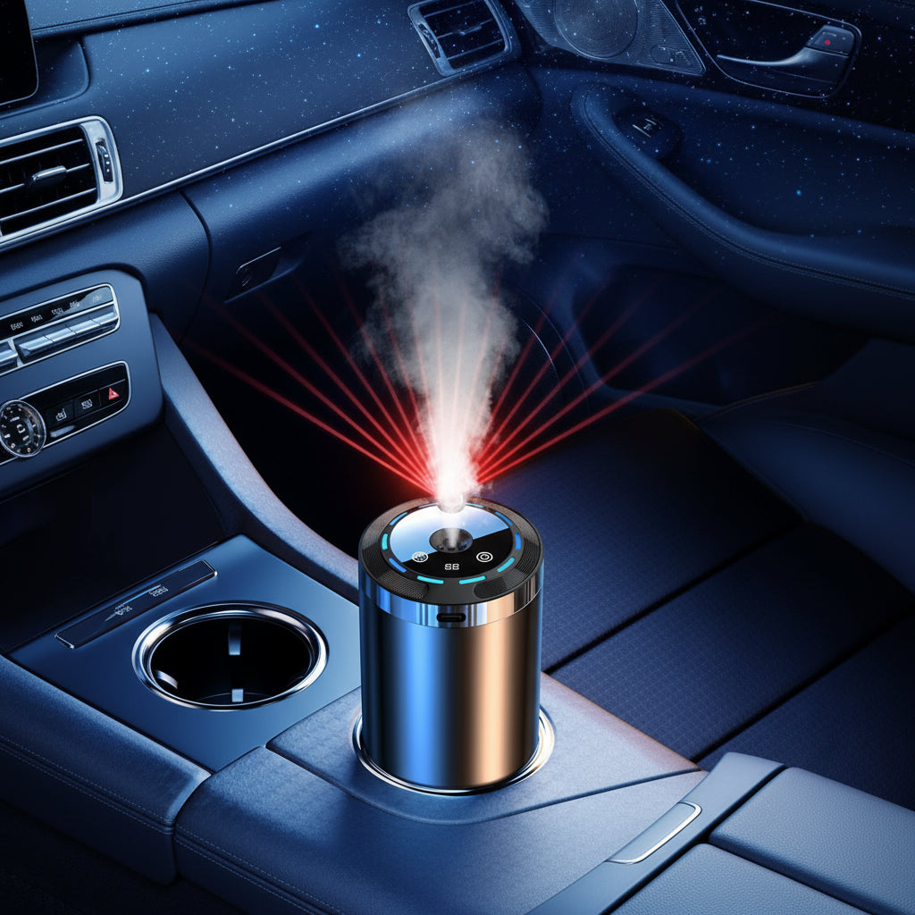 Auto-Duftspender mit Sternenhimmel-Design – Automatischer Aromazerstäuber & Lufterfrischer
